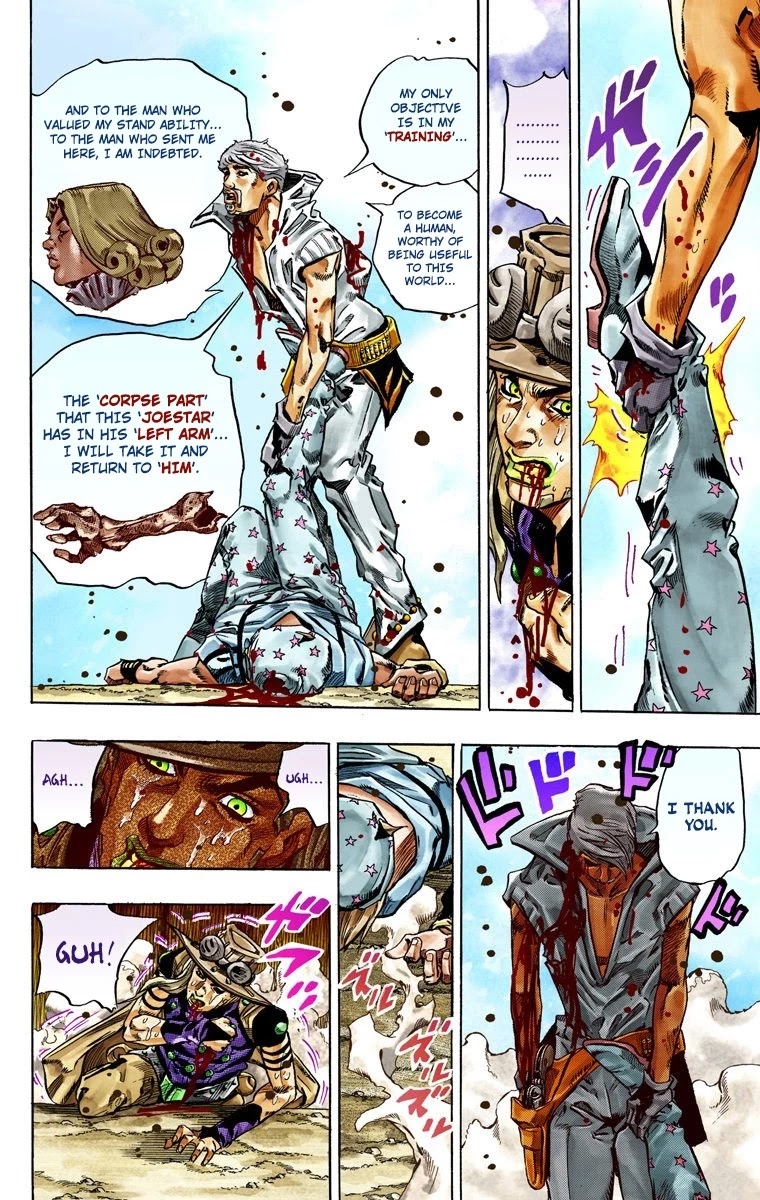 JoJo's Bizarre Adventure Part 7 - Steel Ball Run (Official Colored) chapter 34 page 51