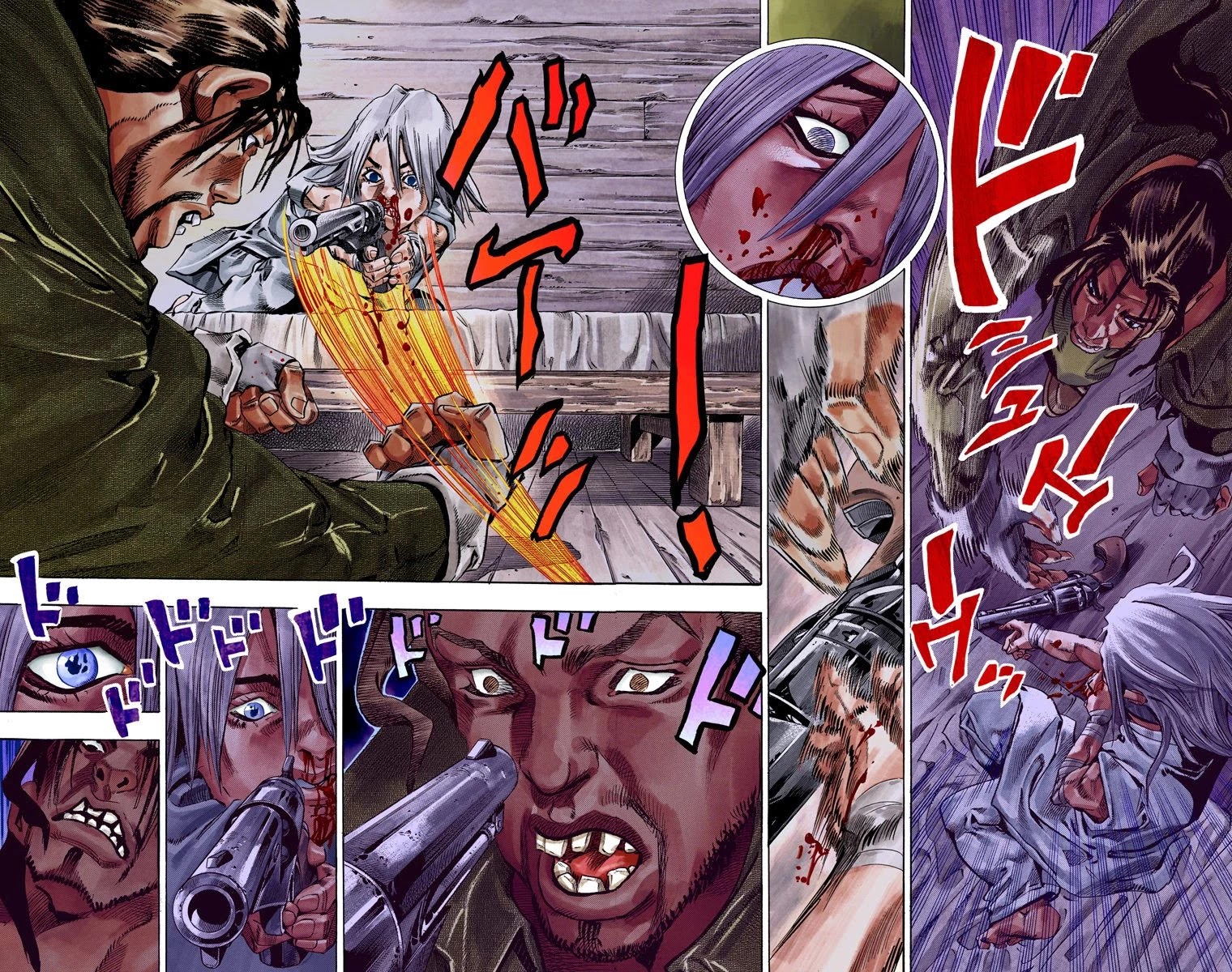 JoJo's Bizarre Adventure Part 7 - Steel Ball Run (Official Colored) chapter 35 page 12