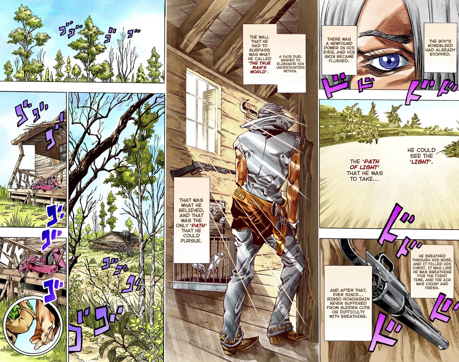 JoJo's Bizarre Adventure Part 7 - Steel Ball Run (Official Colored) chapter 35 page 14
