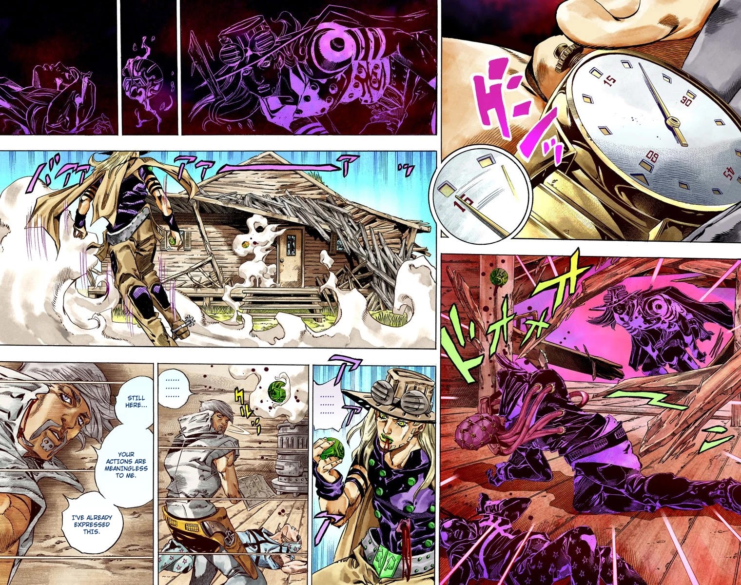 JoJo's Bizarre Adventure Part 7 - Steel Ball Run (Official Colored) chapter 35 page 22
