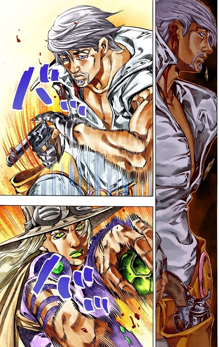 JoJo's Bizarre Adventure Part 7 - Steel Ball Run (Official Colored) chapter 35 page 29