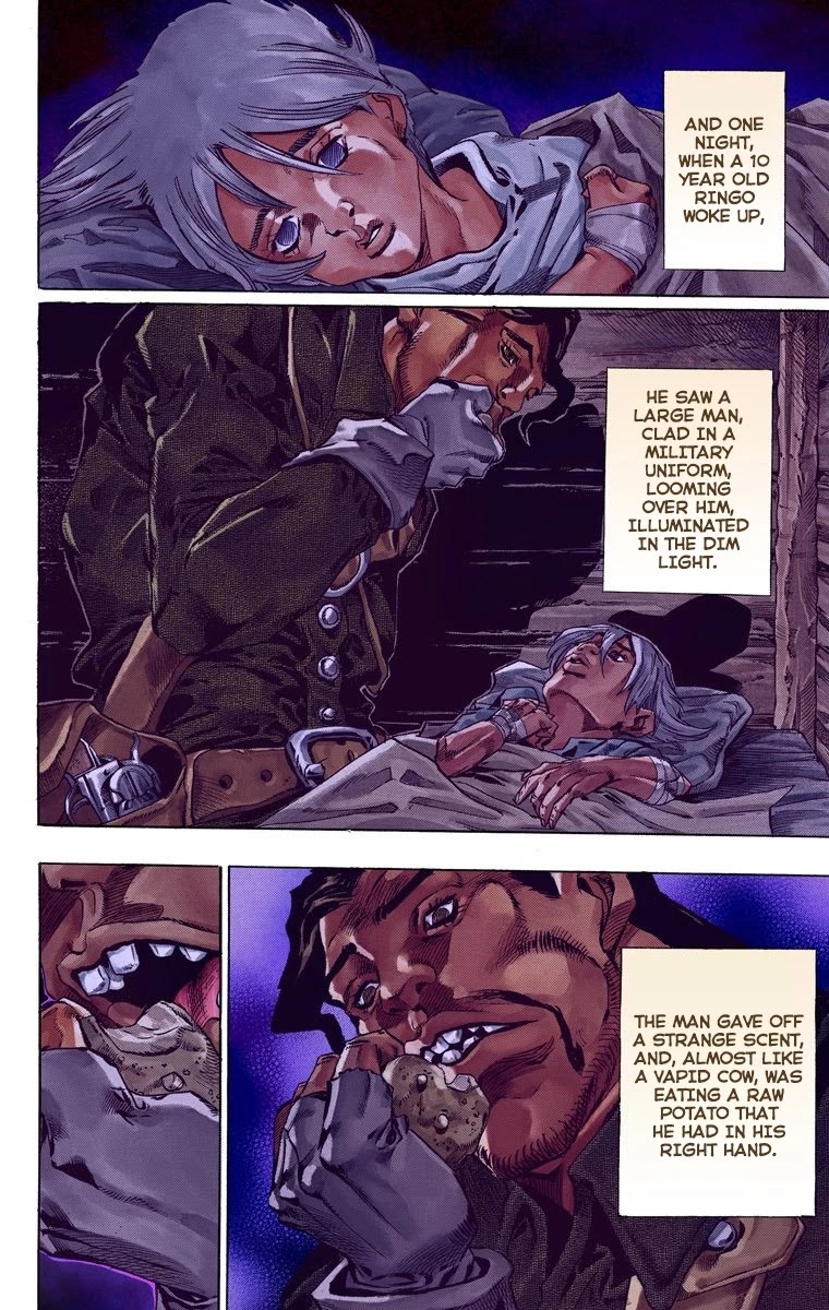 JoJo's Bizarre Adventure Part 7 - Steel Ball Run (Official Colored) chapter 35 page 4