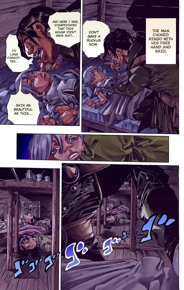 JoJo's Bizarre Adventure Part 7 - Steel Ball Run (Official Colored) chapter 35 page 5