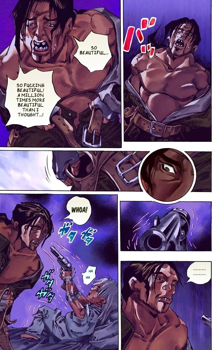 JoJo's Bizarre Adventure Part 7 - Steel Ball Run (Official Colored) chapter 35 page 7
