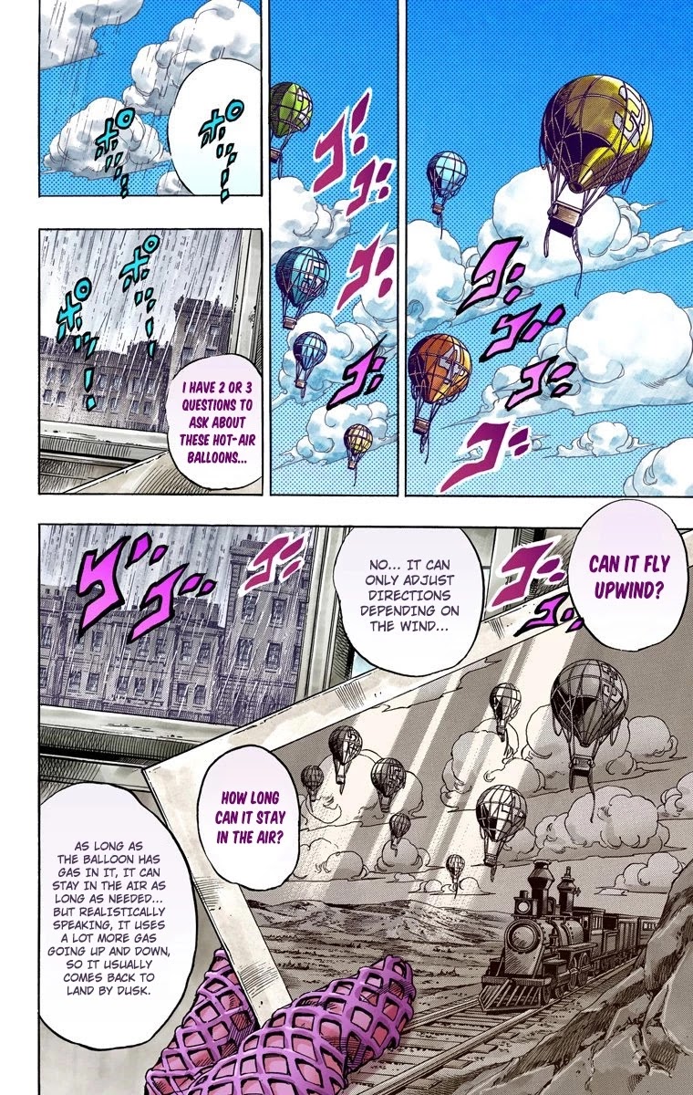 JoJo's Bizarre Adventure Part 7 - Steel Ball Run (Official Colored) chapter 36 page 19
