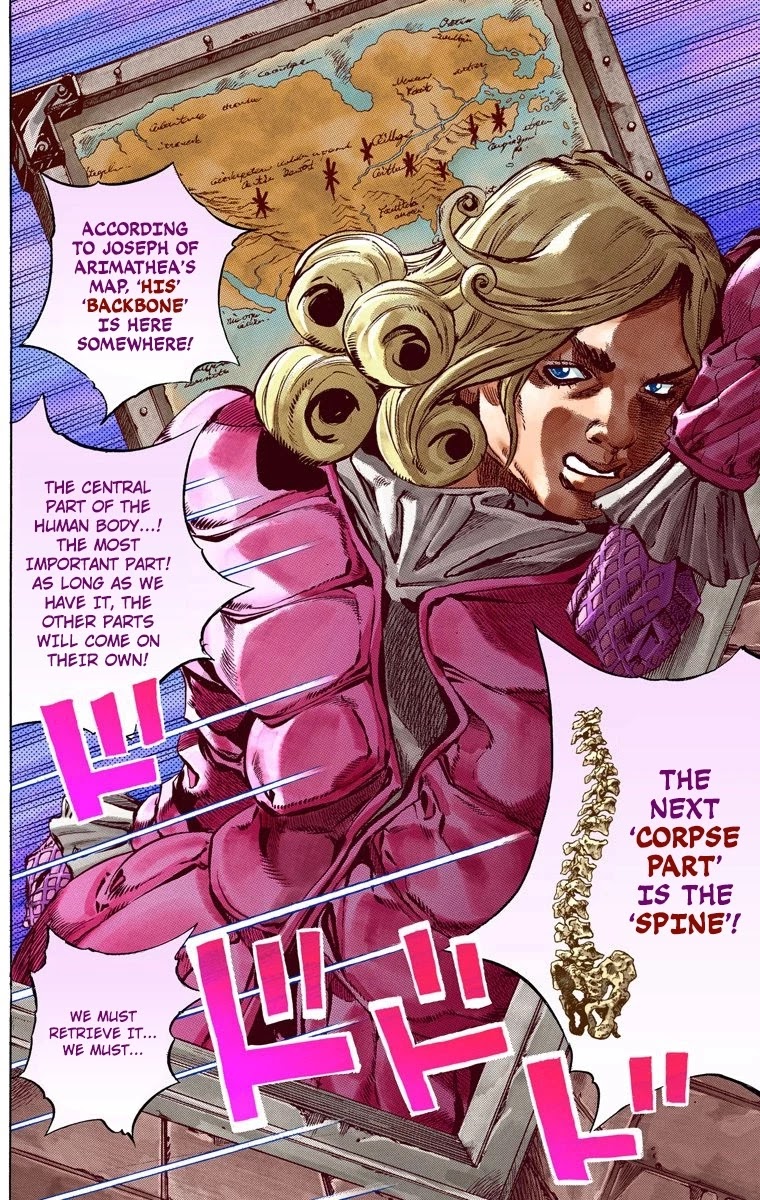 JoJo's Bizarre Adventure Part 7 - Steel Ball Run (Official Colored) chapter 36 page 23