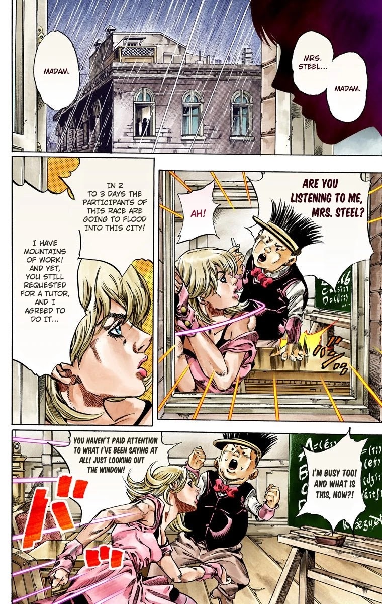 JoJo's Bizarre Adventure Part 7 - Steel Ball Run (Official Colored) chapter 36 page 25