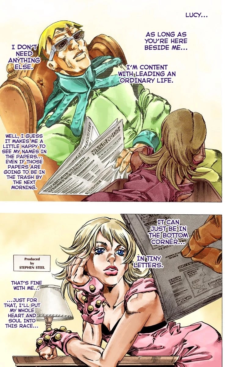 JoJo's Bizarre Adventure Part 7 - Steel Ball Run (Official Colored) chapter 36 page 28