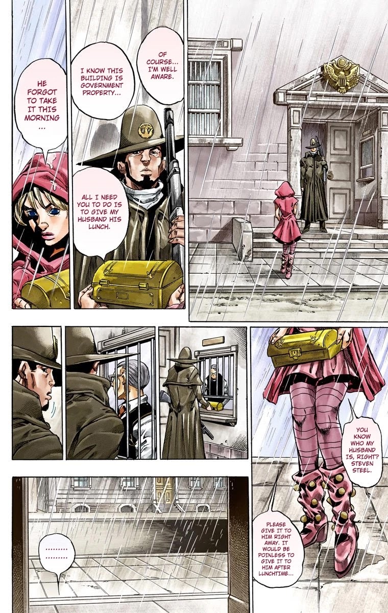 JoJo's Bizarre Adventure Part 7 - Steel Ball Run (Official Colored) chapter 36 page 31