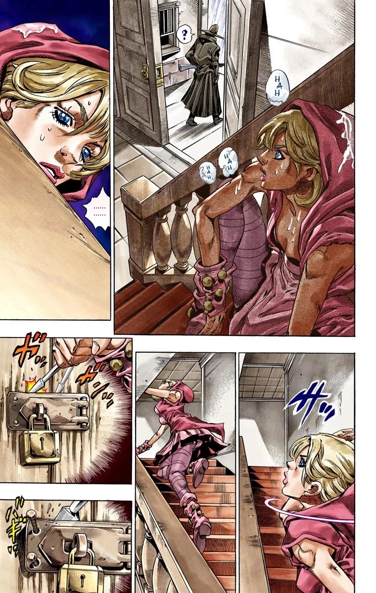 JoJo's Bizarre Adventure Part 7 - Steel Ball Run (Official Colored) chapter 36 page 32