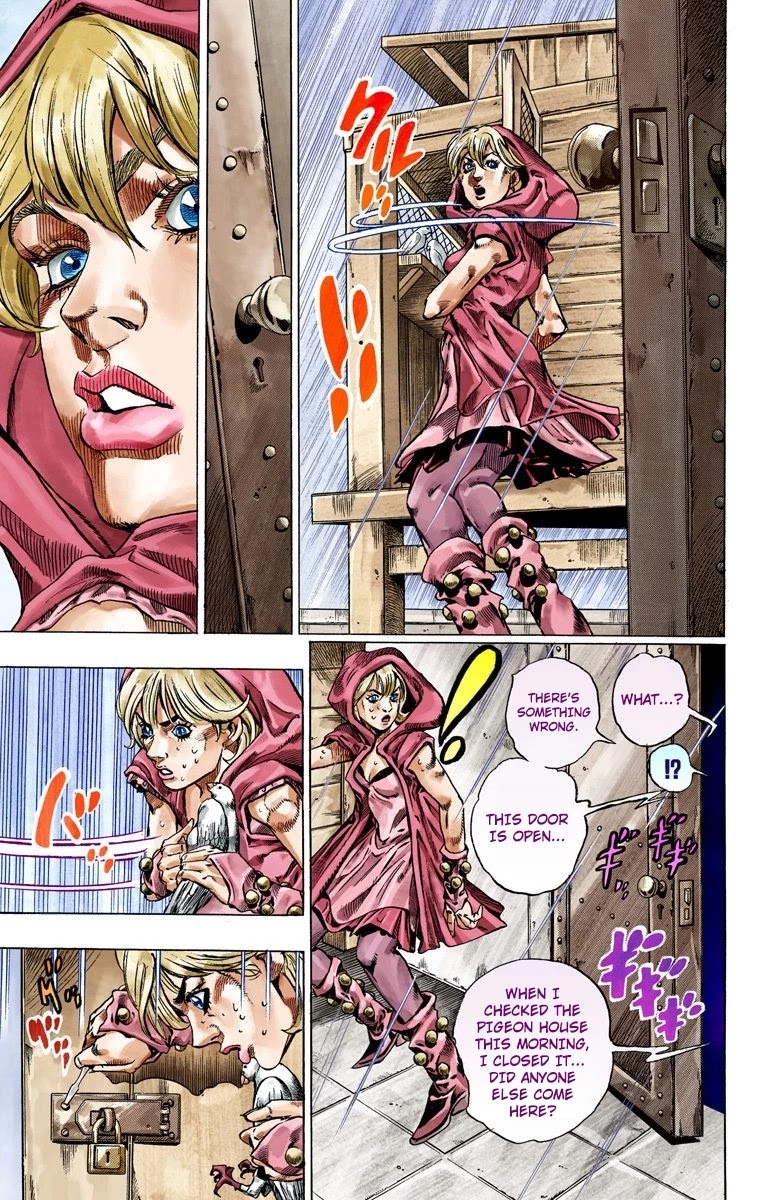 JoJo's Bizarre Adventure Part 7 - Steel Ball Run (Official Colored) chapter 36 page 34