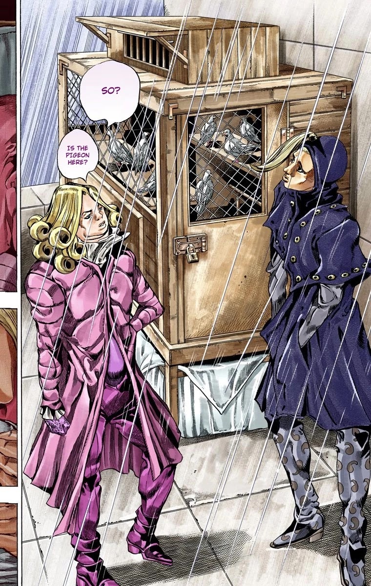 JoJo's Bizarre Adventure Part 7 - Steel Ball Run (Official Colored) chapter 36 page 37