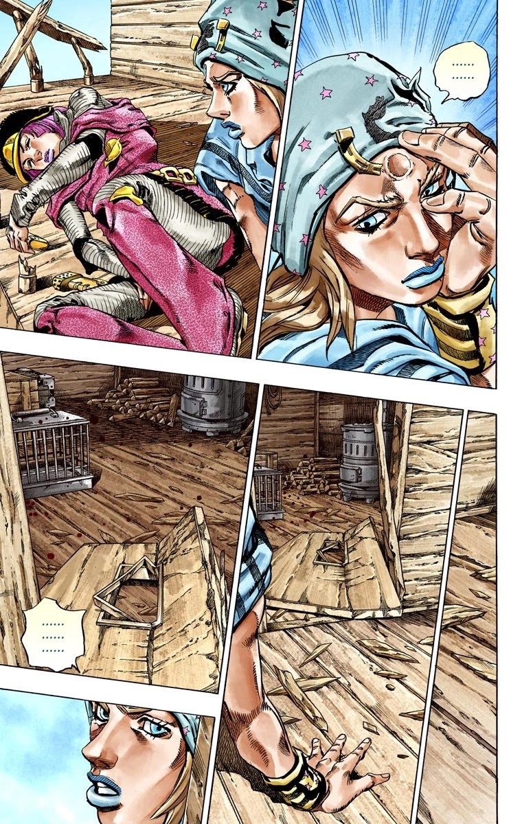 JoJo's Bizarre Adventure Part 7 - Steel Ball Run (Official Colored) chapter 36 page 5