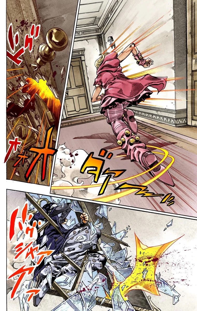JoJo's Bizarre Adventure Part 7 - Steel Ball Run (Official Colored) chapter 37 page 11