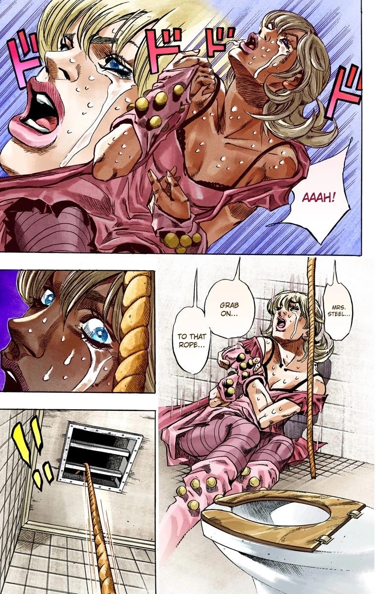 JoJo's Bizarre Adventure Part 7 - Steel Ball Run (Official Colored) chapter 37 page 14