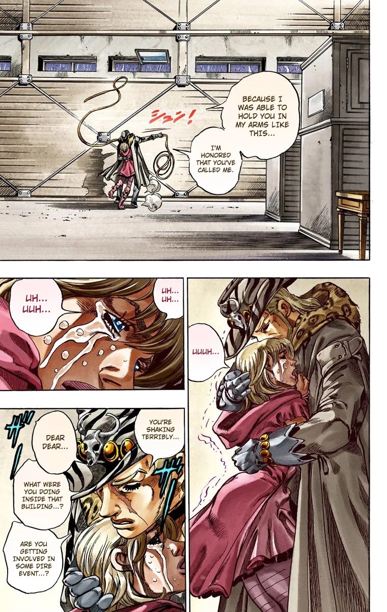 JoJo's Bizarre Adventure Part 7 - Steel Ball Run (Official Colored) chapter 37 page 20