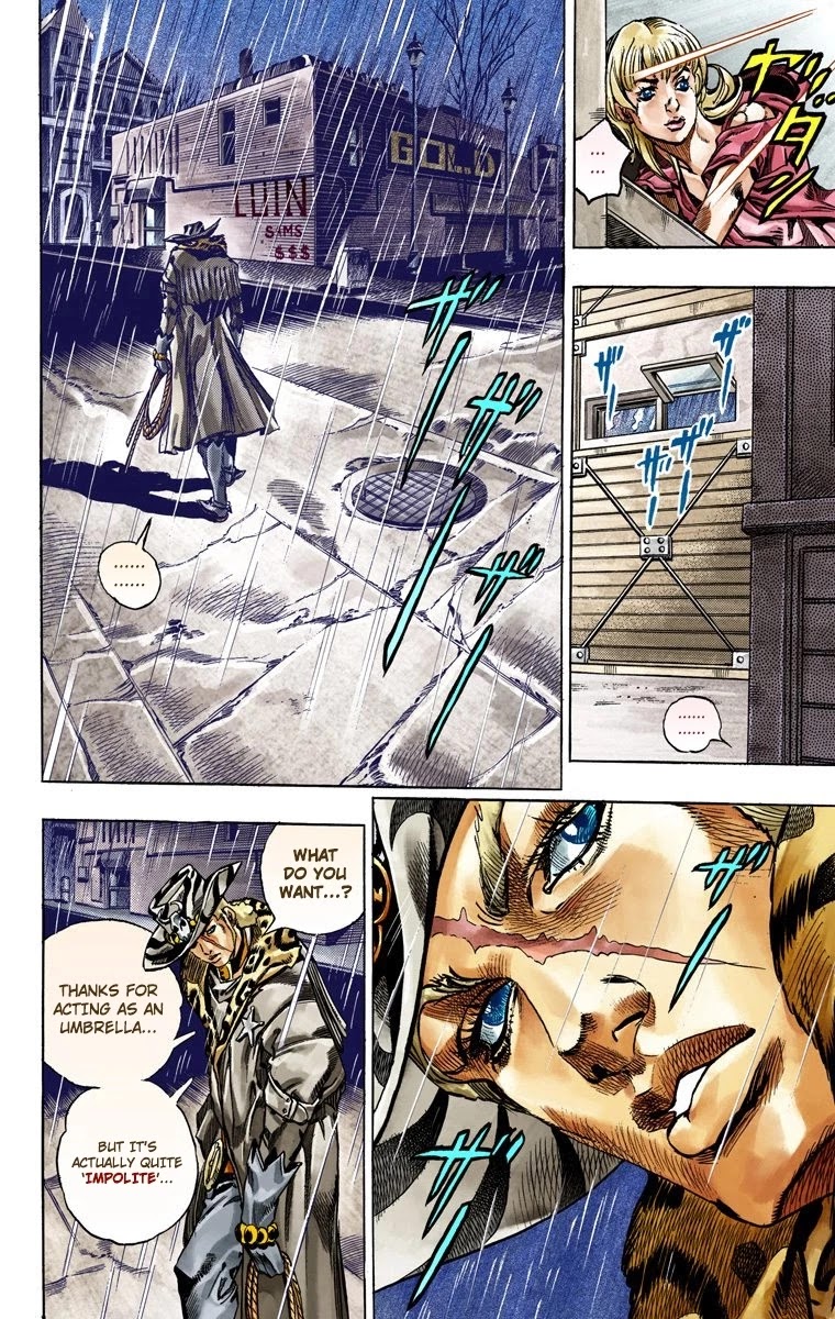 JoJo's Bizarre Adventure Part 7 - Steel Ball Run (Official Colored) chapter 37 page 27
