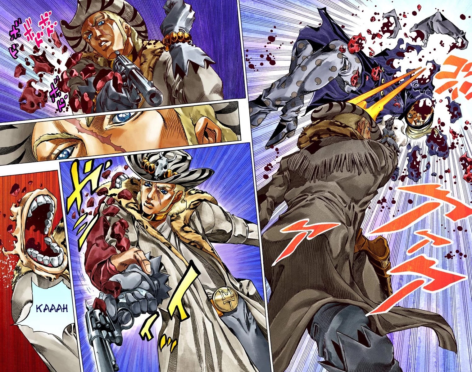 JoJo's Bizarre Adventure Part 7 - Steel Ball Run (Official Colored) chapter 37 page 31