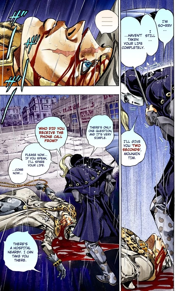 JoJo's Bizarre Adventure Part 7 - Steel Ball Run (Official Colored) chapter 37 page 37