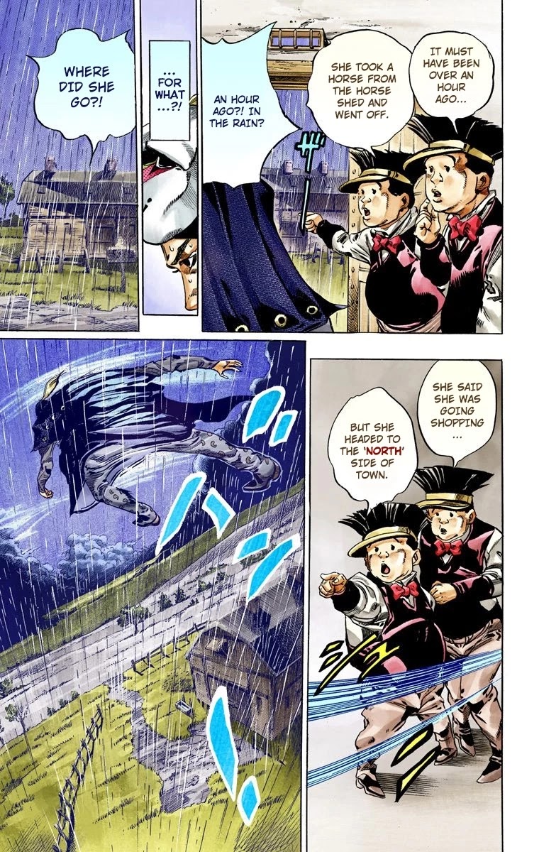JoJo's Bizarre Adventure Part 7 - Steel Ball Run (Official Colored) chapter 37 page 40