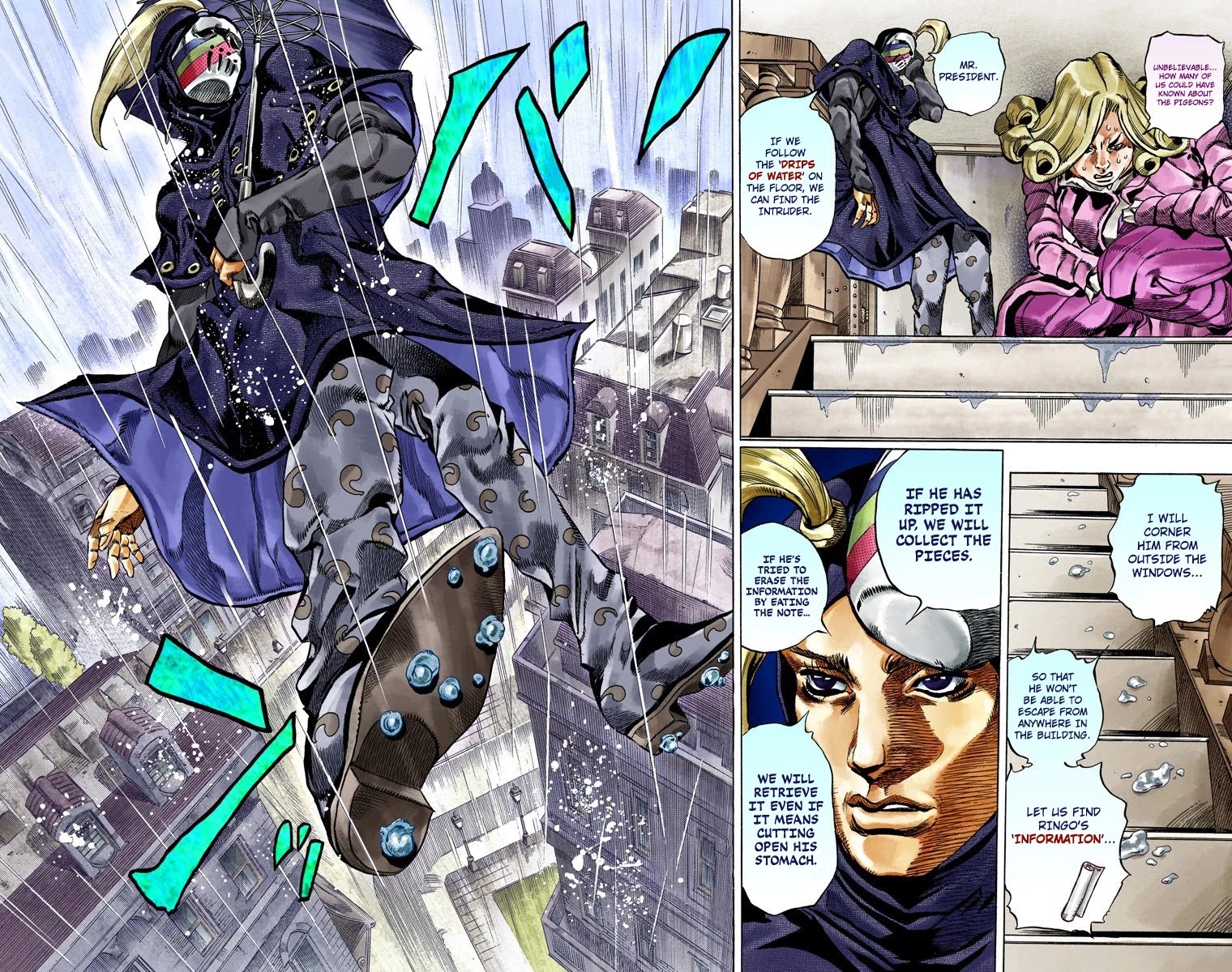 JoJo's Bizarre Adventure Part 7 - Steel Ball Run (Official Colored) chapter 37 page 7
