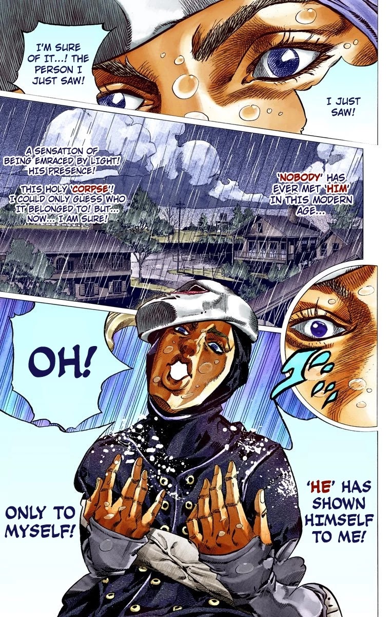 JoJo's Bizarre Adventure Part 7 - Steel Ball Run (Official Colored) chapter 38 page 12