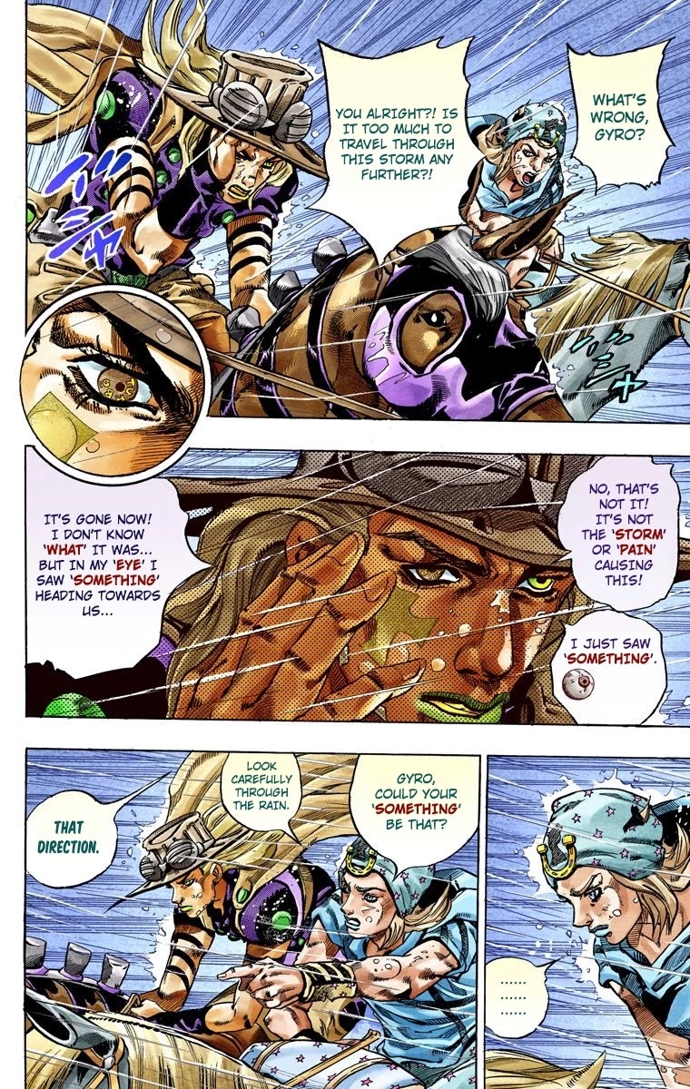 JoJo's Bizarre Adventure Part 7 - Steel Ball Run (Official Colored) chapter 38 page 19