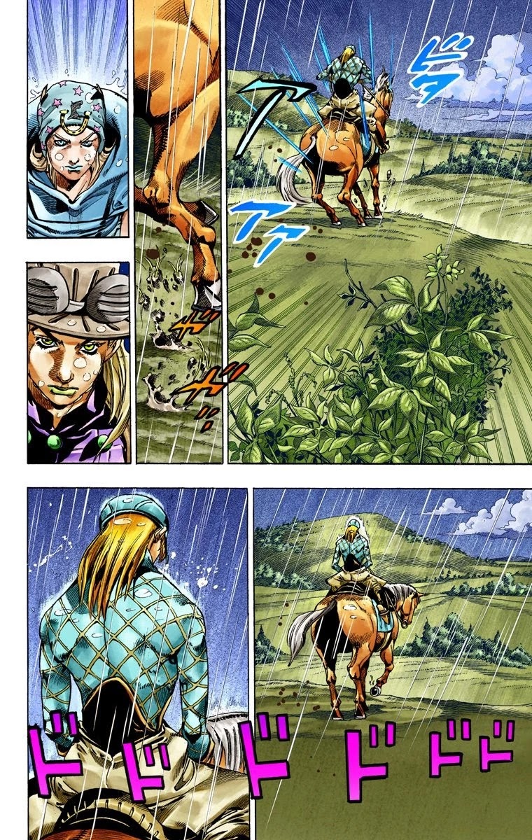 JoJo's Bizarre Adventure Part 7 - Steel Ball Run (Official Colored) chapter 38 page 22