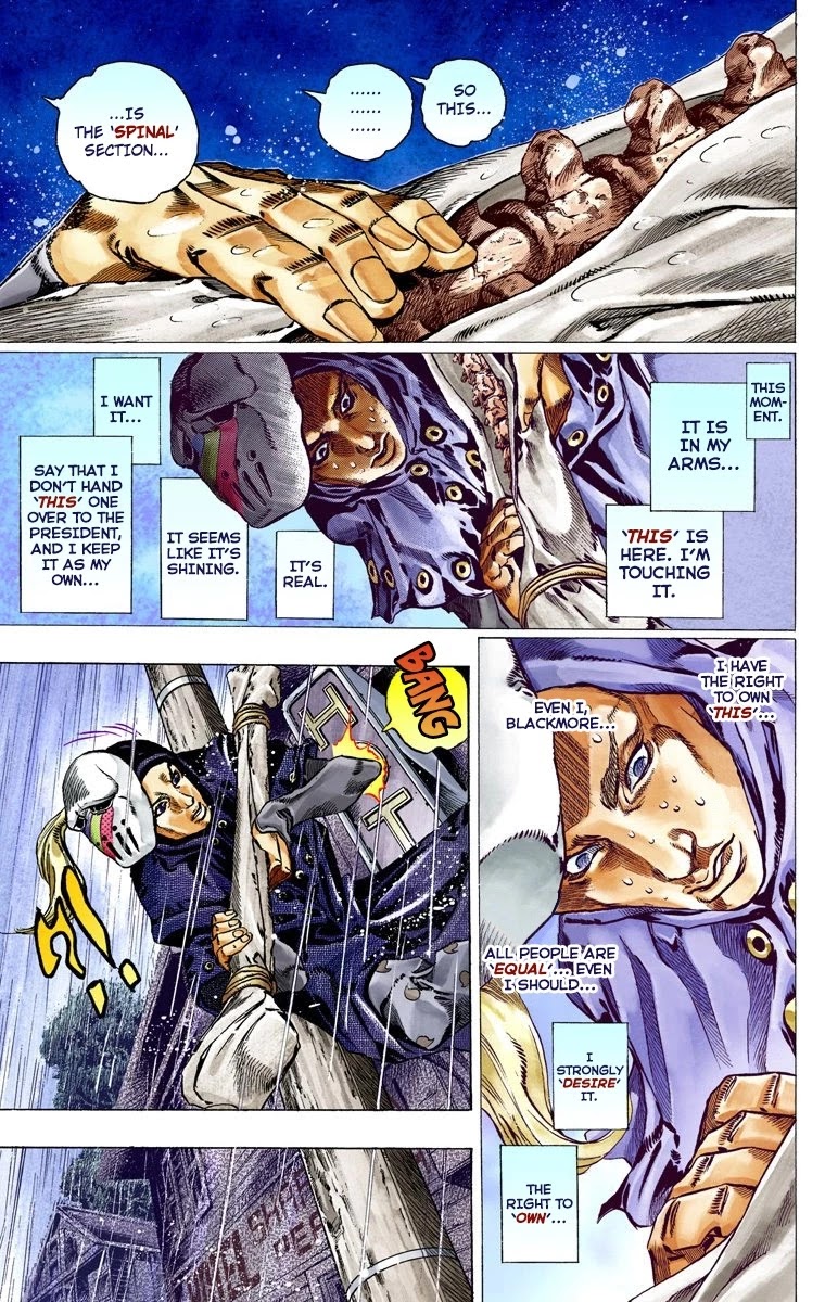JoJo's Bizarre Adventure Part 7 - Steel Ball Run (Official Colored) chapter 38 page 7