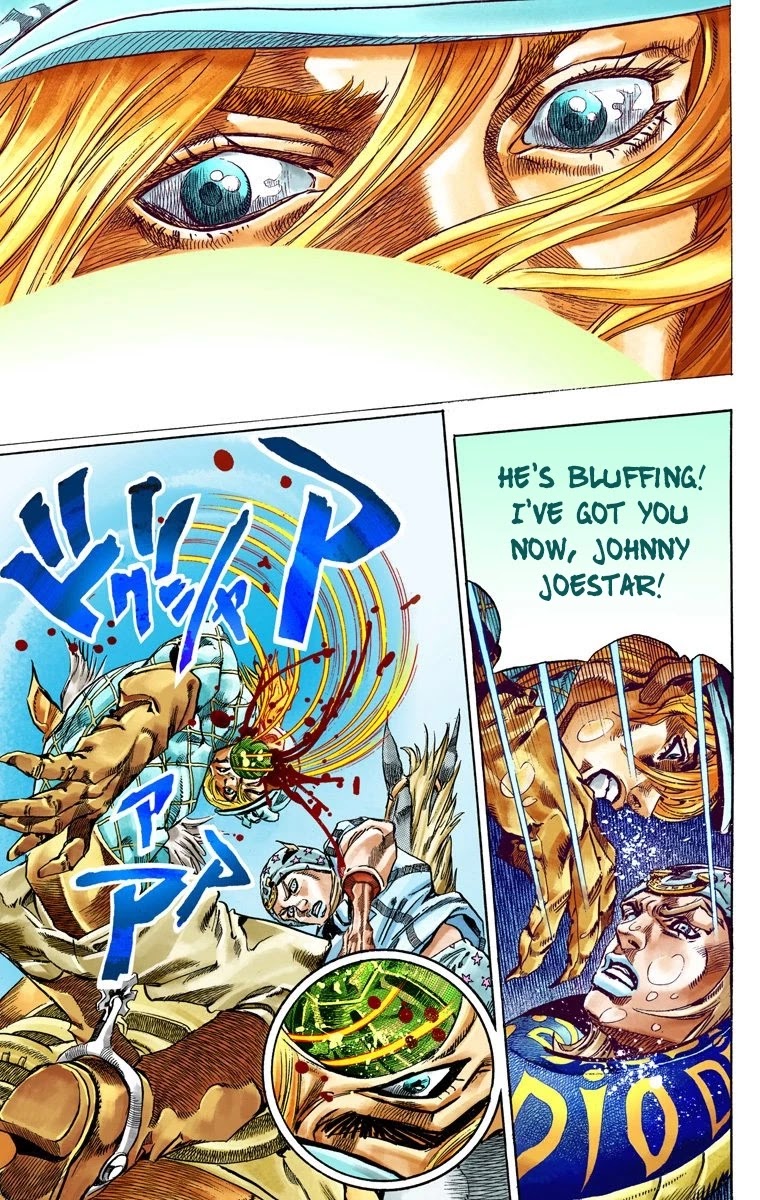 JoJo's Bizarre Adventure Part 7 - Steel Ball Run (Official Colored) chapter 39 page 14