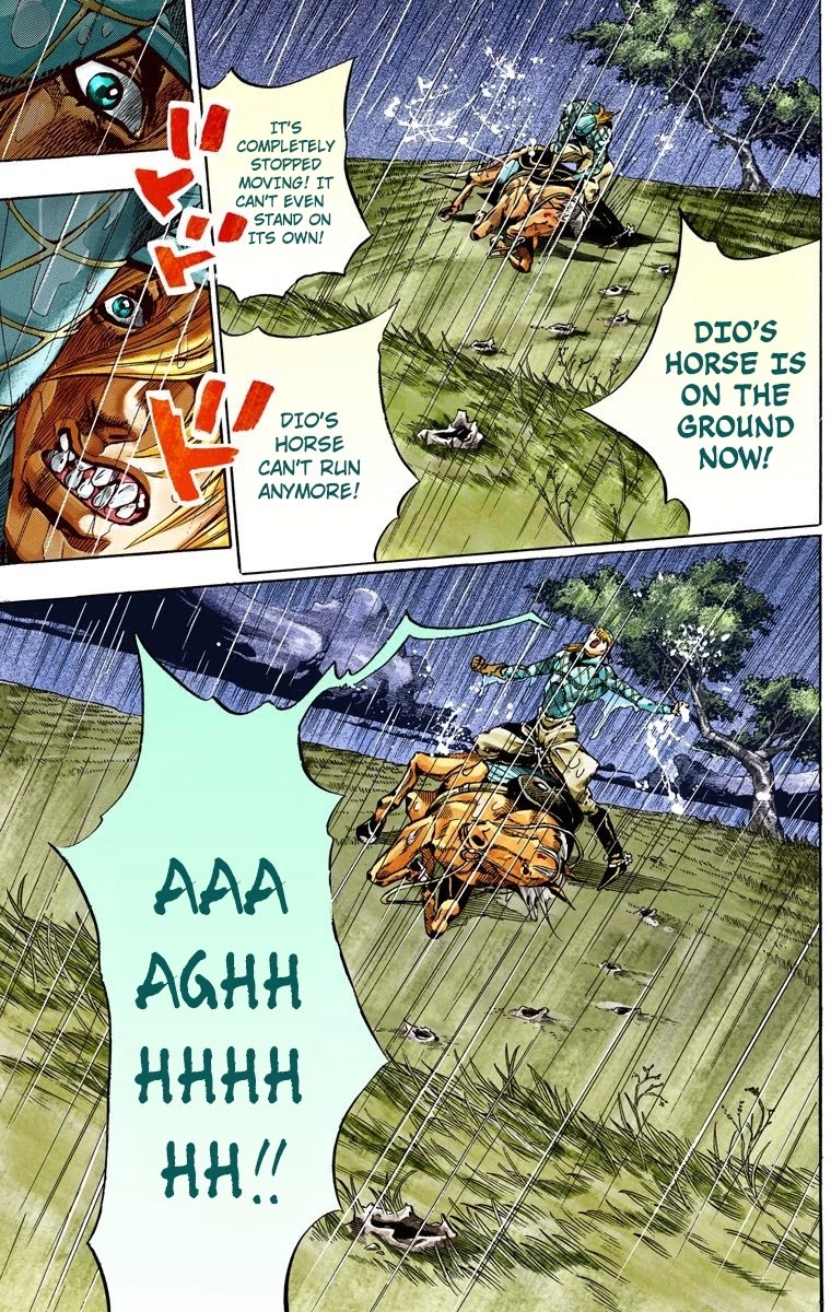 JoJo's Bizarre Adventure Part 7 - Steel Ball Run (Official Colored) chapter 39 page 17