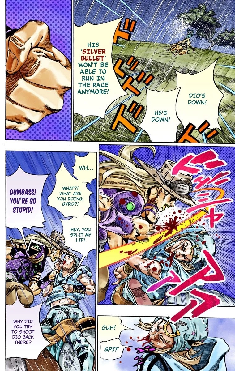JoJo's Bizarre Adventure Part 7 - Steel Ball Run (Official Colored) chapter 39 page 18