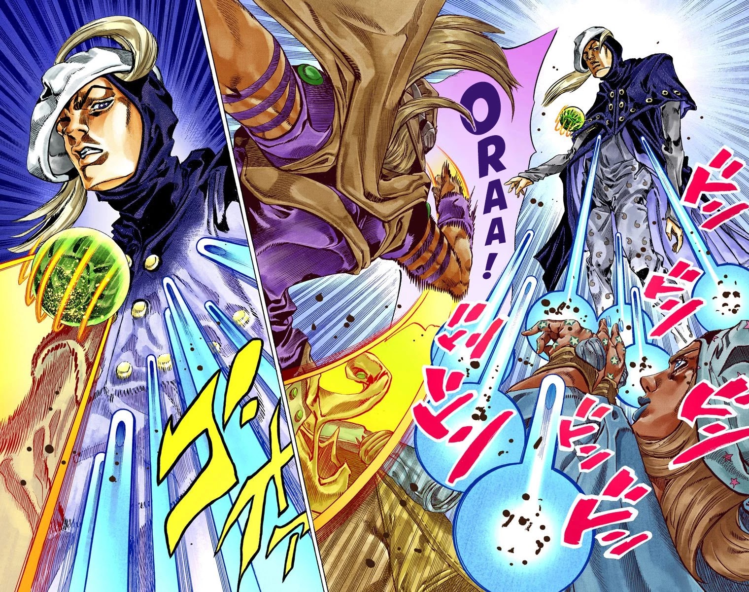 JoJo's Bizarre Adventure Part 7 - Steel Ball Run (Official Colored) chapter 39 page 29