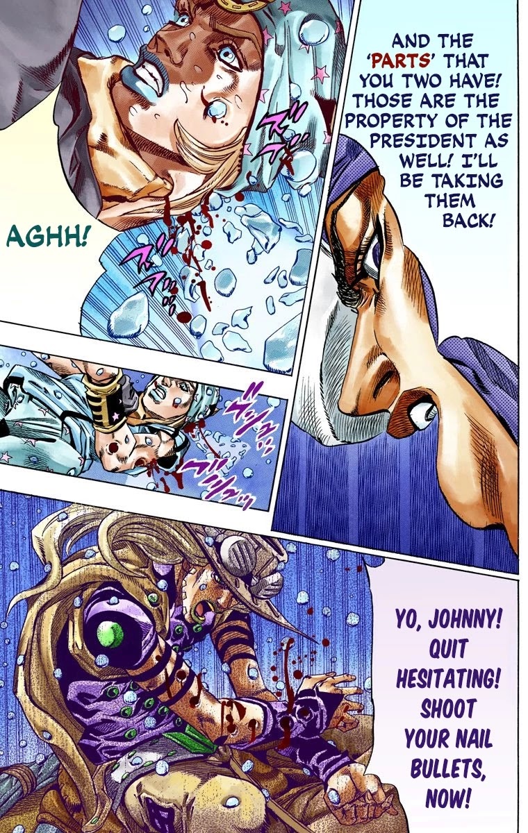 JoJo's Bizarre Adventure Part 7 - Steel Ball Run (Official Colored) chapter 39 page 37