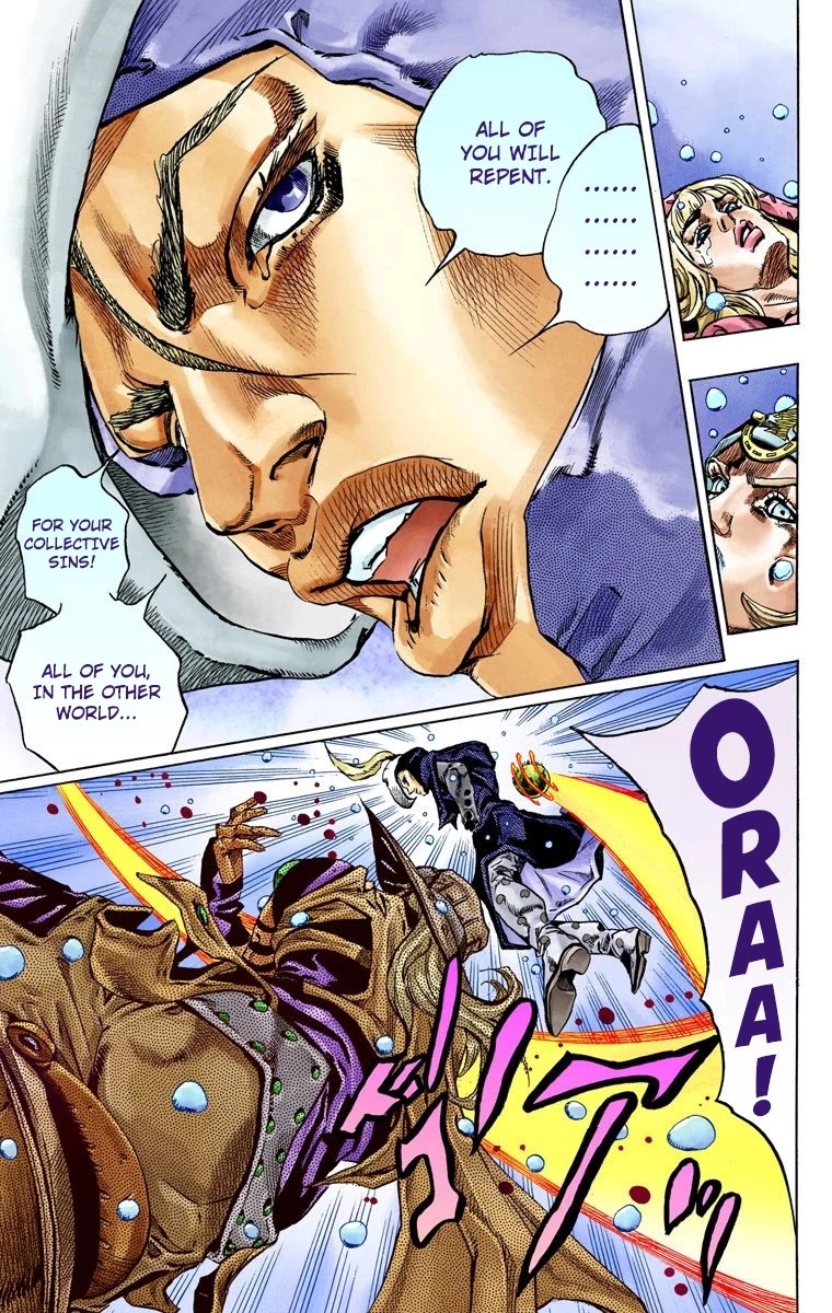 JoJo's Bizarre Adventure Part 7 - Steel Ball Run (Official Colored) chapter 39 page 40