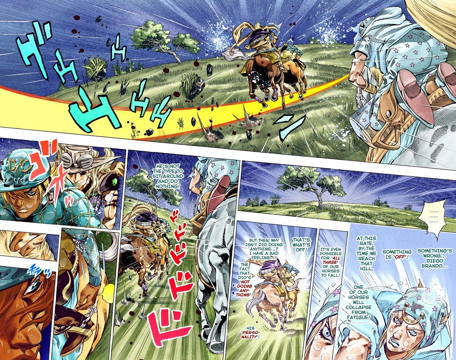 JoJo's Bizarre Adventure Part 7 - Steel Ball Run (Official Colored) chapter 39 page 5