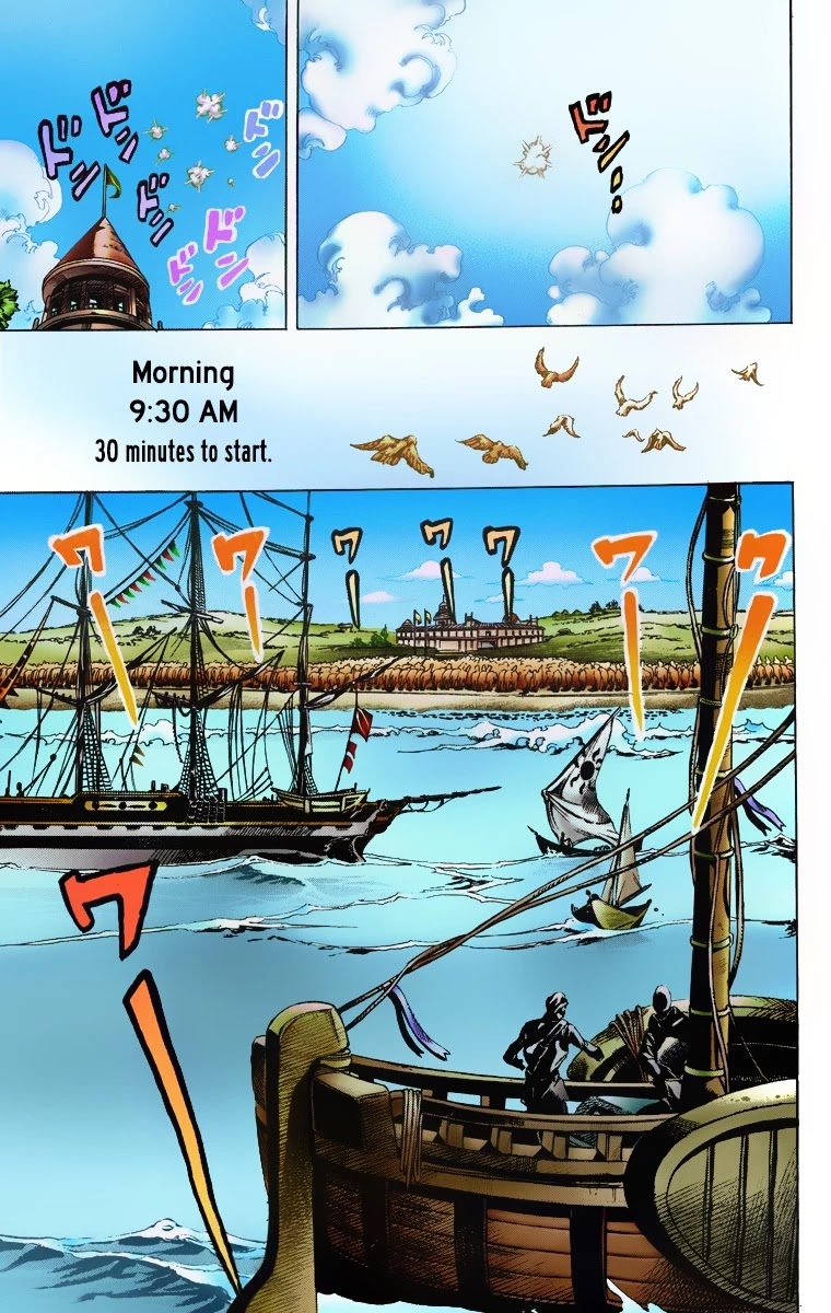 JoJo's Bizarre Adventure Part 7 - Steel Ball Run (Official Colored) chapter 4 page 17