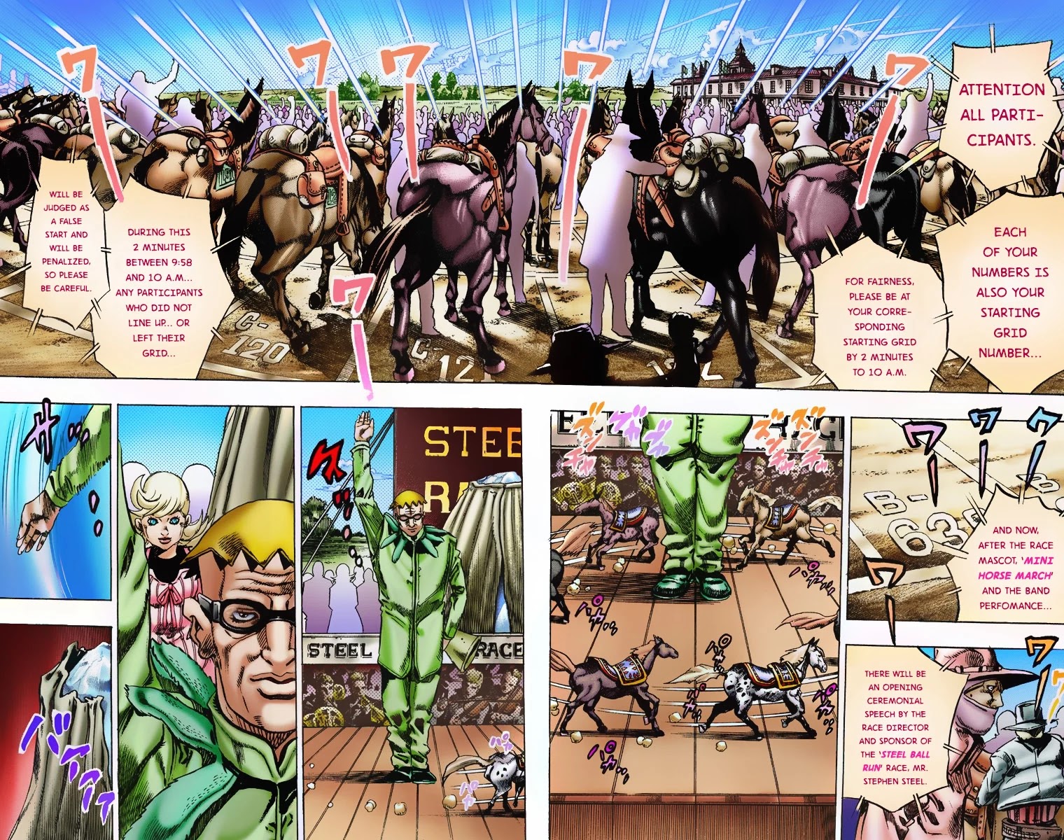 JoJo's Bizarre Adventure Part 7 - Steel Ball Run (Official Colored) chapter 4 page 18