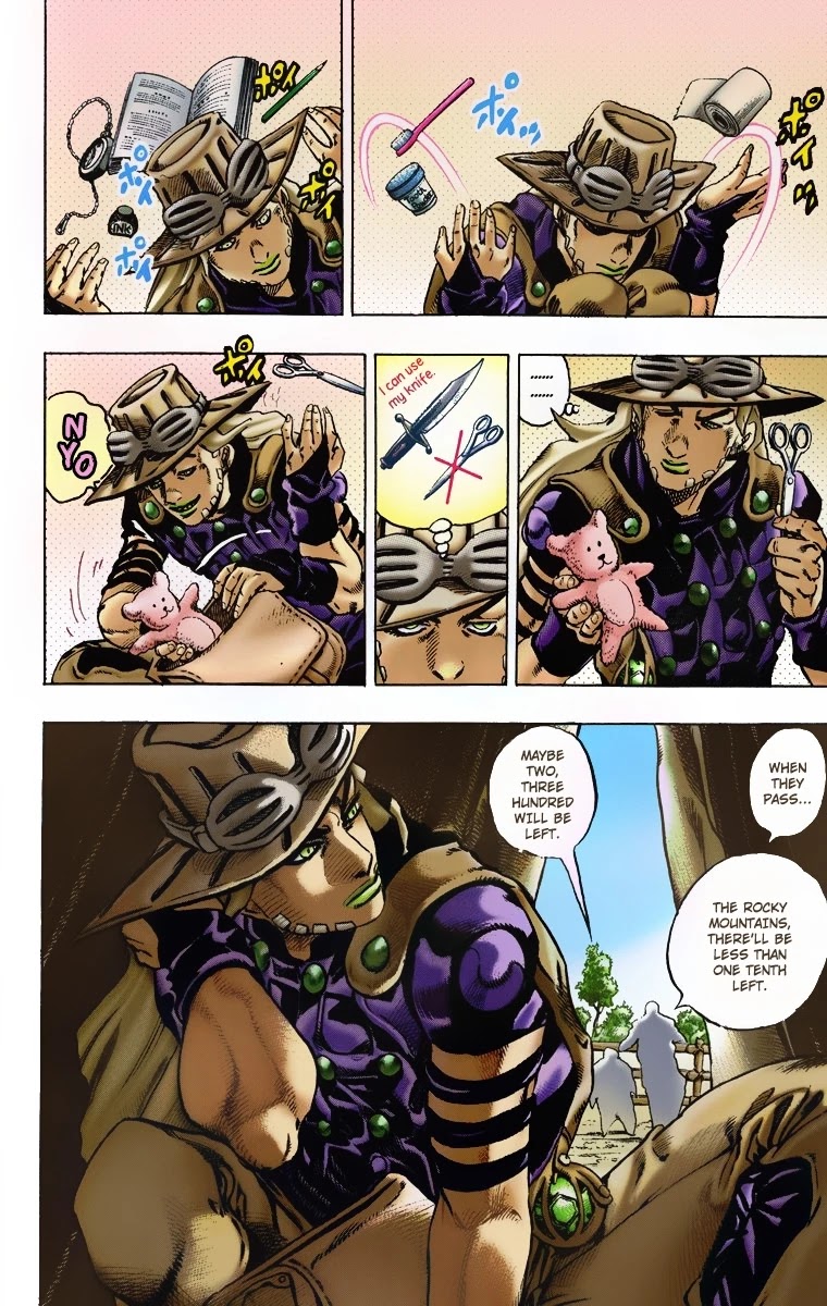 JoJo's Bizarre Adventure Part 7 - Steel Ball Run (Official Colored) chapter 4 page 4