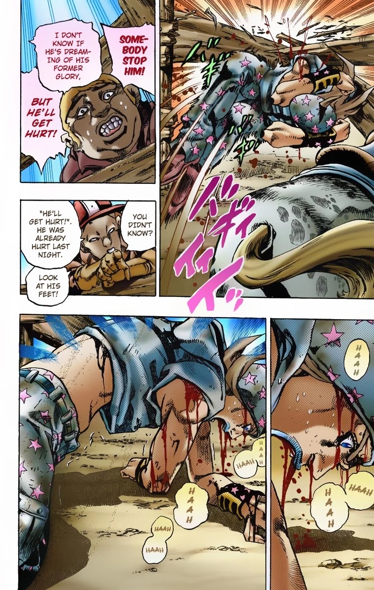 JoJo's Bizarre Adventure Part 7 - Steel Ball Run (Official Colored) chapter 4 page 8