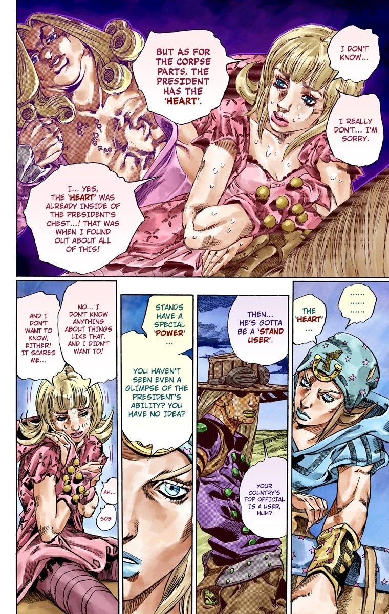 JoJo's Bizarre Adventure Part 7 - Steel Ball Run (Official Colored) chapter 40 page 22