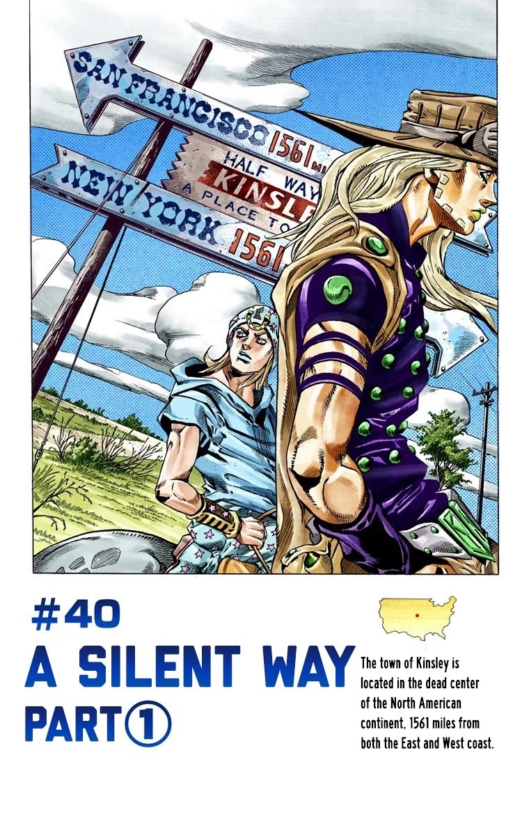 JoJo's Bizarre Adventure Part 7 - Steel Ball Run (Official Colored) chapter 40 page 3