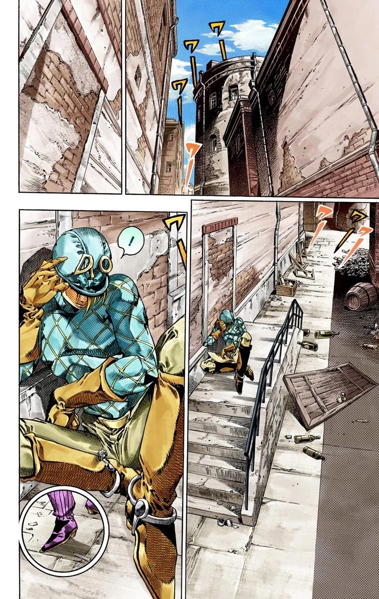 JoJo's Bizarre Adventure Part 7 - Steel Ball Run (Official Colored) chapter 40 page 34