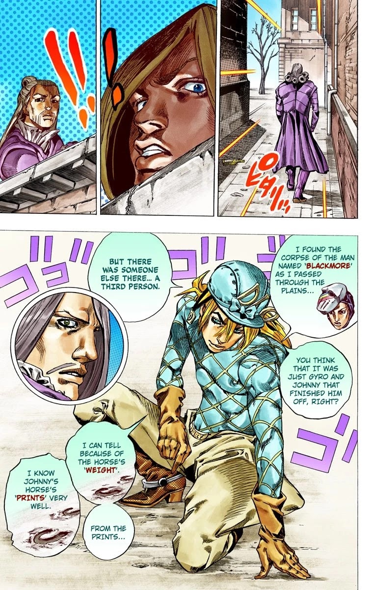 JoJo's Bizarre Adventure Part 7 - Steel Ball Run (Official Colored) chapter 40 page 41