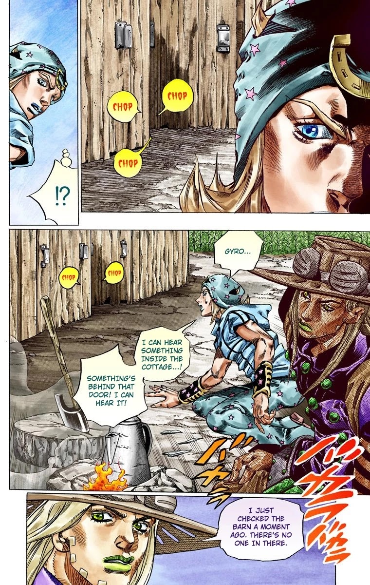 JoJo's Bizarre Adventure Part 7 - Steel Ball Run (Official Colored) chapter 41 page 14