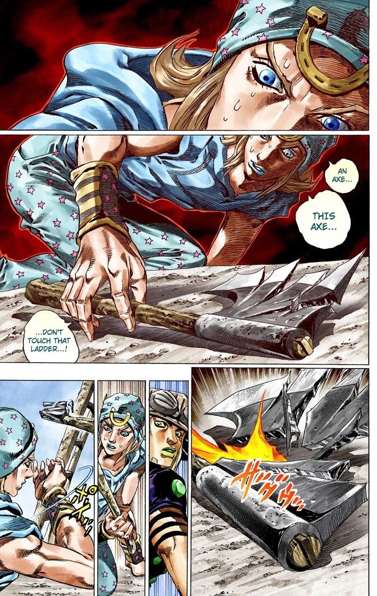 JoJo's Bizarre Adventure Part 7 - Steel Ball Run (Official Colored) chapter 41 page 17