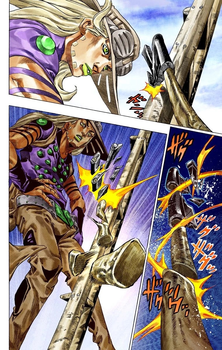 JoJo's Bizarre Adventure Part 7 - Steel Ball Run (Official Colored) chapter 41 page 18