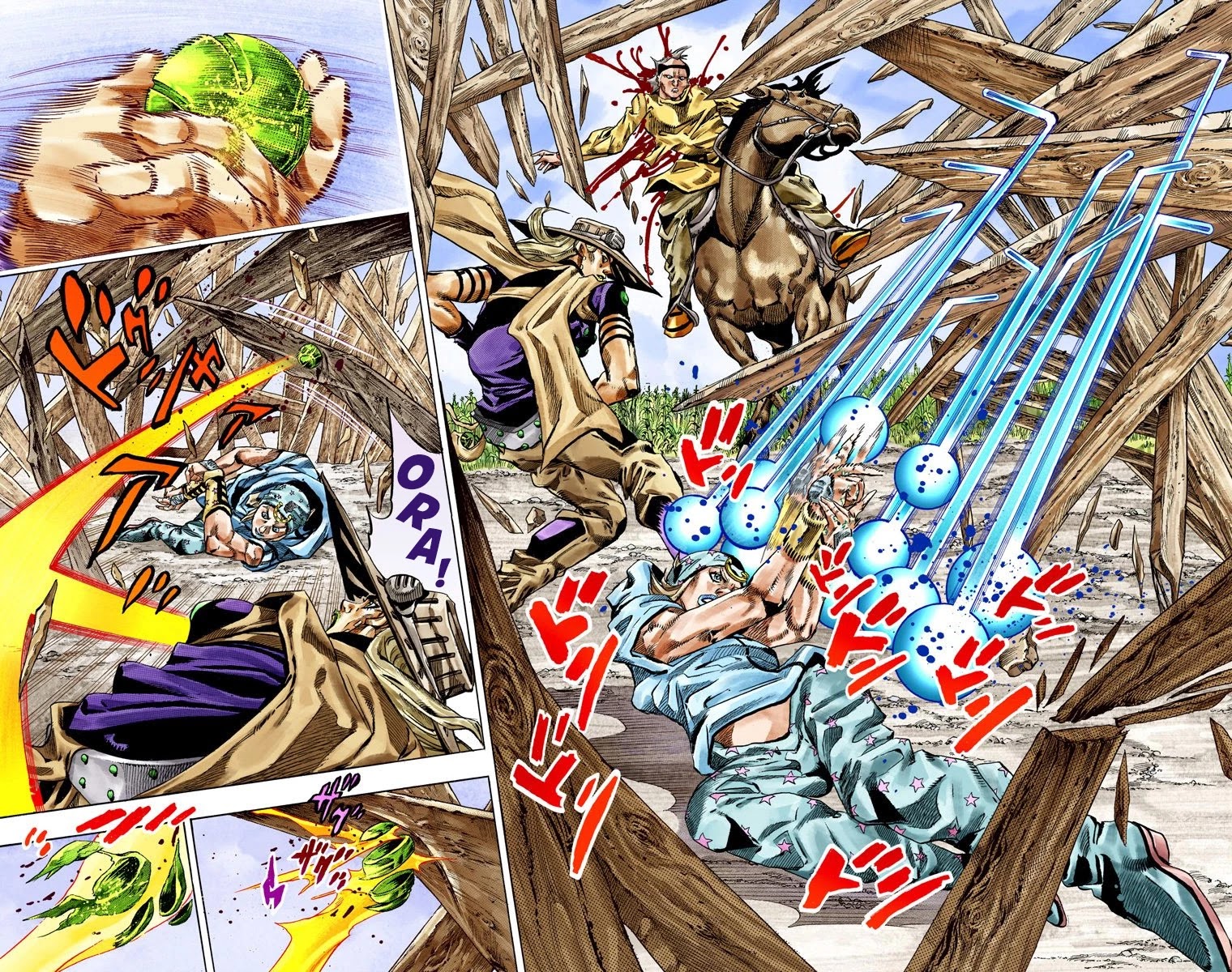 JoJo's Bizarre Adventure Part 7 - Steel Ball Run (Official Colored) chapter 41 page 29