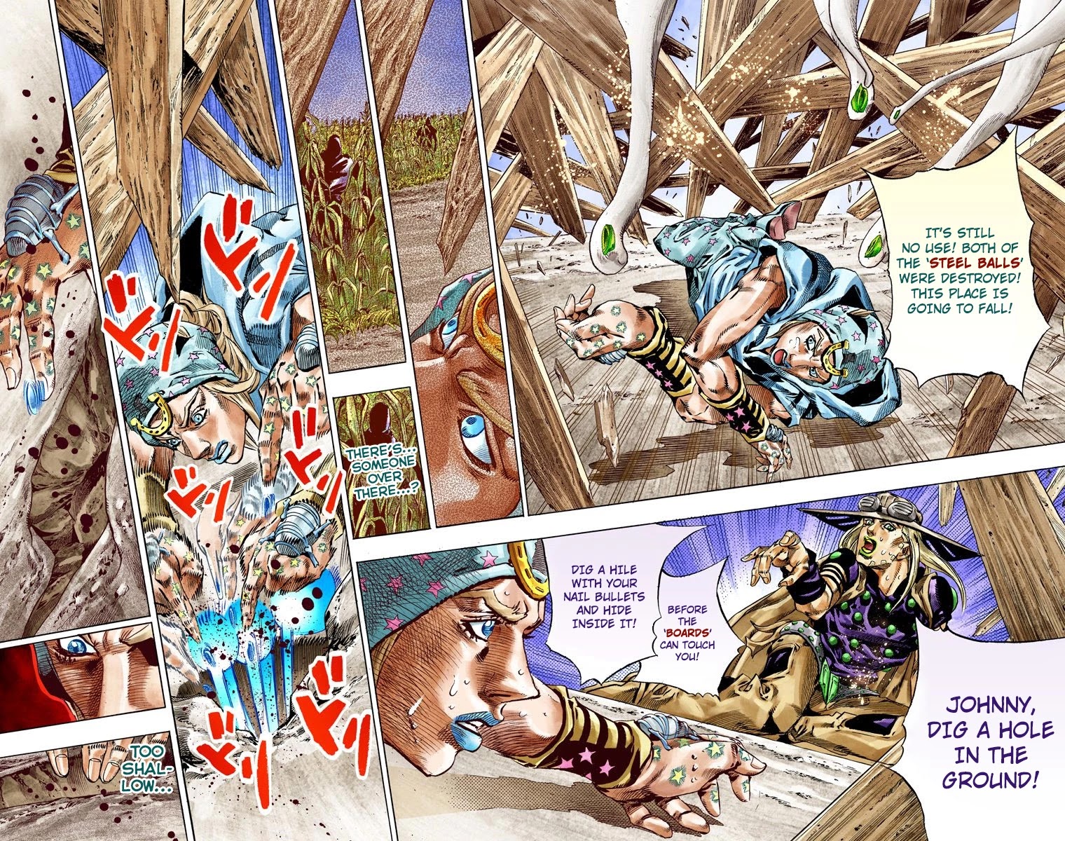 JoJo's Bizarre Adventure Part 7 - Steel Ball Run (Official Colored) chapter 41 page 30