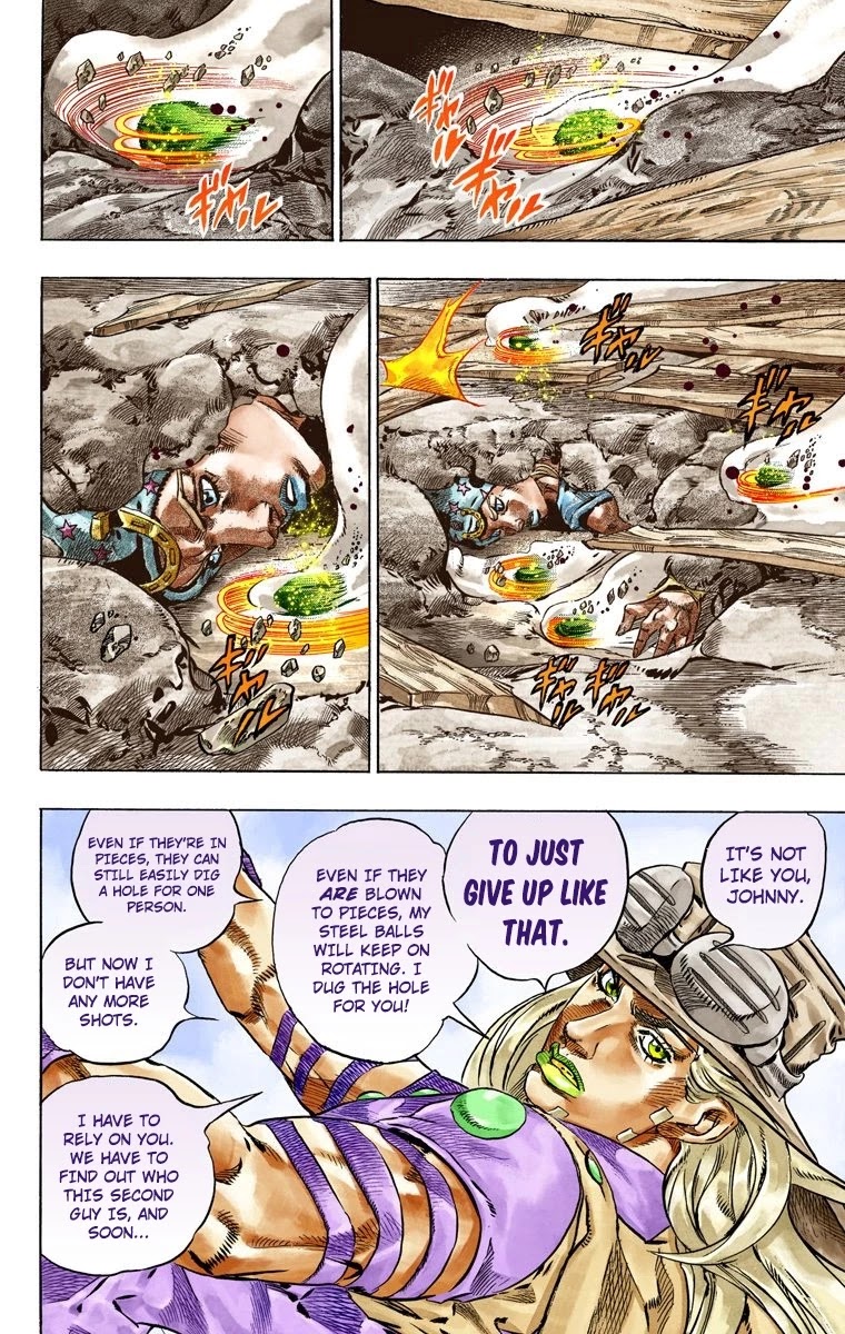 JoJo's Bizarre Adventure Part 7 - Steel Ball Run (Official Colored) chapter 41 page 34